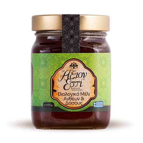 ΒΙΟΛΟΓΙΚΟ ΜΕΛΙ ΑΝΘΕΩΝ & ΔΑΣΟΥΣ 450ΓΡ ΑΞΙΟΝ ΕΣΤΙ