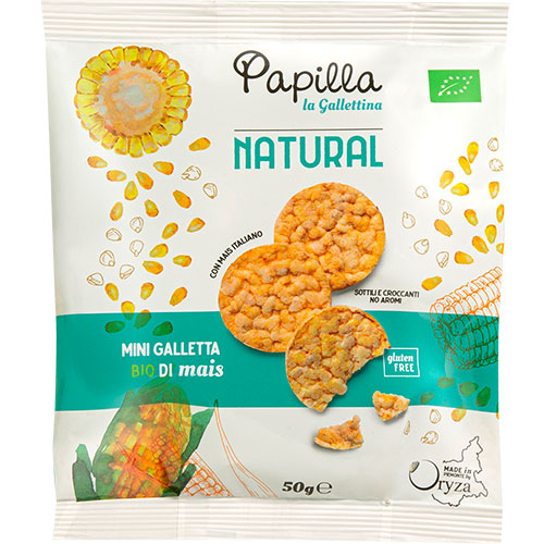 ΒΙΟΛΟΓΙΚΕΣ ΜΠΟΥΚΙΤΣΕΣ ΚΑΛΑΜΠΟΓΚΟΦΡΕΤΑΣ ΦΥΣΙΚΗ ΓΕΥΣΗ ΧΩΡΙΣ ΓΛΟΥΤΕΝΗ PAPILLA 50ΓΡ ΒΙΟ