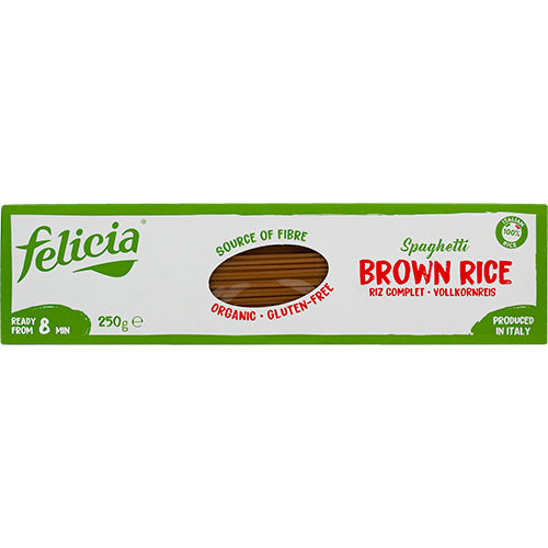 ΒΙΟΛΟΓΙΚΟ ΣΠΑΓΓΕΤΙ ΚΑΣΤΑΝΟΥ ΡΥΖΙΟΥ ΧΩΡΙΣ ΓΛΟΥΤΕΝΗ 250ΓΡ ΒΙΟ FELICIA