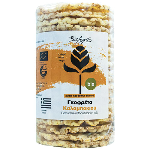 ΒΙΟΛΟΓΙΚΗ ΓΚΟΦΡΕΤΑ ΚΑΛΑΜΠΟΚΙΟΥ ΧΩΡΙΣ ΓΛΟΥΤΕΝΗ 115ΓΡ ΒΙΟΑΓΡΟΣ