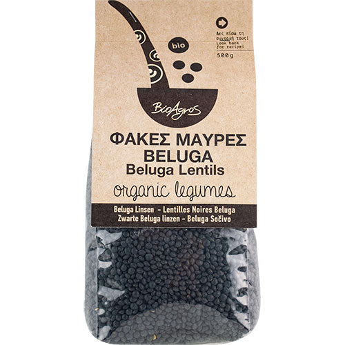 ΒΙΟΛΟΓΙΚΕΣ ΦΑΚΕΣ ΜΑΥΡΕΣ BELUGA ΒΙΟΑΓΡΟΣ ΒΙΟ 500ΓΡ