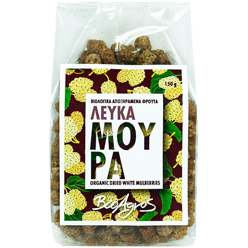ΒΙΟΛΟΓΙΚΑ ΜΟΥΡΑ ΛΕΥΚΑ ΑΠΟΞΗΡΑΜΕΝΑ ΒΙΟ 150ΓΡ ΒΙΟΑΓΡΟΣ