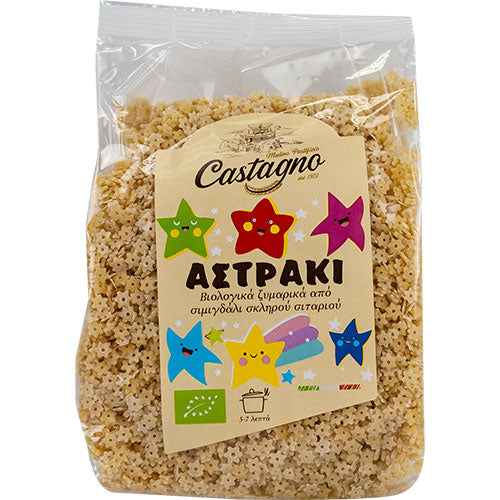 ΒΙΟΛΟΓΙΚΑ ΠΑΙΔΙΚΑ ΖΥΜΑΡΙΚΑ ΑΣΤΡΑΚΙΑ CASTAGNO ΒΙΟ 500ΓΡ