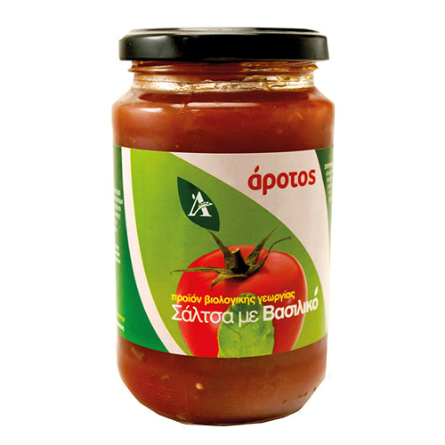 ΒΙΟΛΟΓΙΚΗ ΣΑΛΤΣΑ ΜΕ ΒΑΣΙΛΙΚΟ 330ΓΡ ΑΡΟΤΟΣ