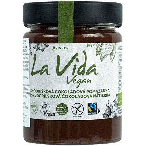 ΒΙΟΛΟΓΙΚΟ ΕΠΑΛΕΙΜΜΑ ΣΟΚΟΛΑΤΑΣ & ΦΟΥΝΤΟΥΚΙ ΧΩΡΙΣ ΓΛΟΥΤΕΝΗ 270ΓΡ ΒΙΟ LA VIDA VEGAN