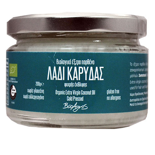 ΒΙΟΛΟΓΙΚΟ ΛΑΔΙ ΚΑΡΥΔΑΣ ΠΑΡΘΕΝΟ ΒΙΟ 200ΓΡ ΒΙΟΑΓΡΟΣ