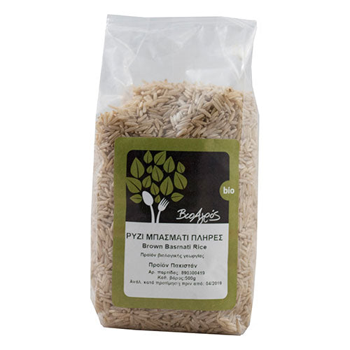 ΒΙΟΛΟΓΙΚΟ ΡΥΖΙ ΜΠΑΣΜΑΤΙ ΠΛΗΡΕΣ ΒΙΟ 500GR ΒΙΟΑΓΡΟΣ
