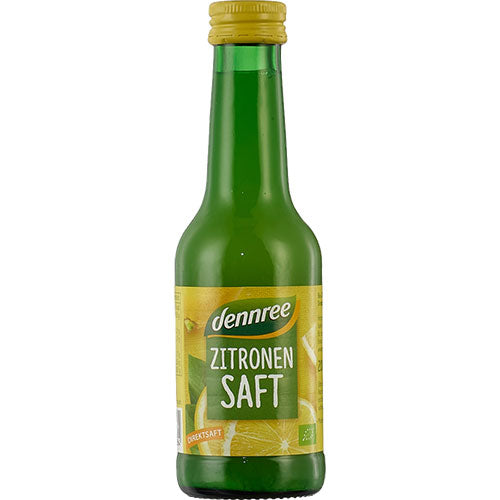 ΒΙΟΛΟΓΙΚΟΣ ΧΥΜΟΣ ΛΕΜΟΝΙ ΧΩΡΙΣ ΖΑΧΑΡΗ DENNREE BIO 200ML