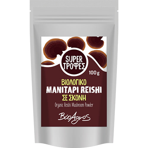 ΒΙΟΛΟΓΙΚΟ ΜΑΝΙΤΑΡΙ REISHI (ΓΑΝΟΔΕΡΜΑ) ΒΙΟ 100ΓΡ ΒΙΟΑΓΡΟΣ