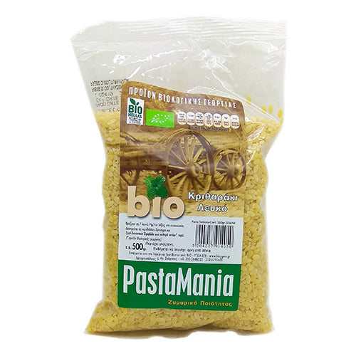 ΒΙΟΛΟΓΙΚΟ ΚΡΙΘΑΡΑΚΙ ΛΕΥΚΟ ΨΙΛΟ 500GR BIO PASTAMANIA