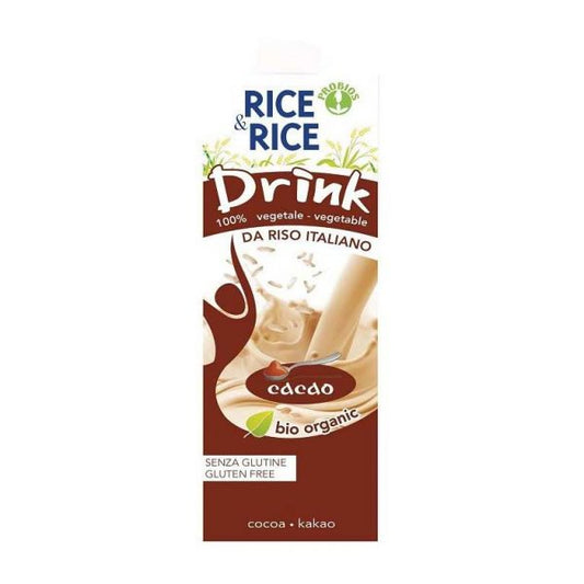 ΒΙΟΛΟΓΙΚΟ ΡΟΦΗΜΑ ΡΥΖΙΟΥ ΣΟΚΟΛΑΤΑ 1000ML ΒΙΟ RICE & RICE