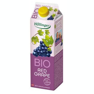 ΧΥΜΟΣ KOKKINO ΣΤΑΦΥΛΙ 100% 1LT Χ/Ζ BIO HOLLINGER