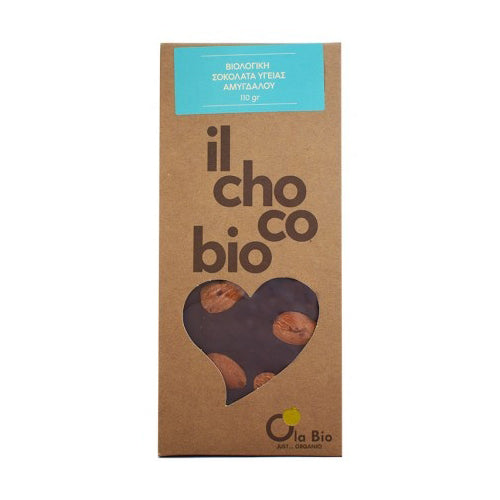 ΣΟΚΟΛΑΤΑ ΥΓΕΙΑΣ ΑΜΥΓΔΑΛΟΥ 110ΓΡ ΒΙΟ IL CHOCO BIO