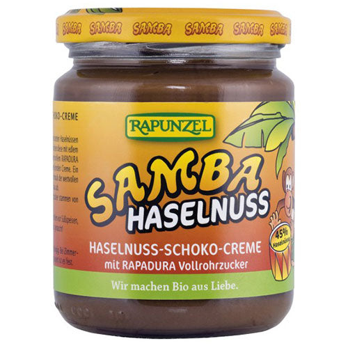 ΒΙΟΛΟΓΙΚΟ ΕΠΑΛΕΙΜΜΑ  ΜΕ ΣΟΚΟΛΑΤΑ ΚΑΙ  ΦΟΥΝΤΟΥΚΙ SAMBA 250ΓΡ ΒΙΟ RAPUNZEL