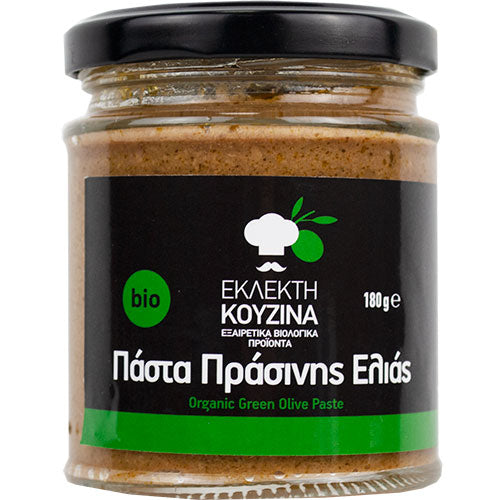 ΒΙΟΛΟΓΙΚΗ ΠΑΣΤΑ ΠΡΑΣΙΝΗΣ ΕΛΙΑΣ ΕΚΛΕΚΤΗ ΚΟΥΖΙΝΑ ΒΙΟ 180ΓΡ