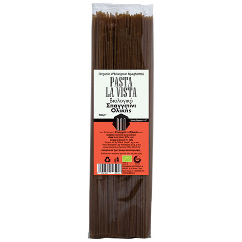 ΒΙΟΛΟΓΙΚΟ ΣΠΑΓΓΕΤΙΝΙ ΟΛΙΚΗΣ PASTA LA VISTA 500ΓΡ ΒΙΟ
