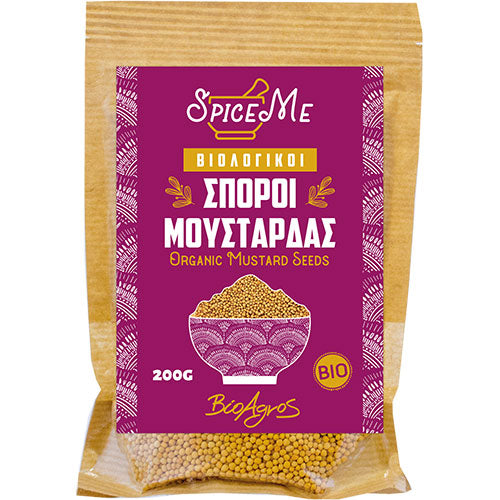 ΒΙΟΛΟΓΙΚΟΙ ΣΠΟΡΟΙ ΜΟΥΣΤΑΡΔΑΣ ΒΙΟΑΓΡΟΣ  ΒΙΟ 200ΓΡ
