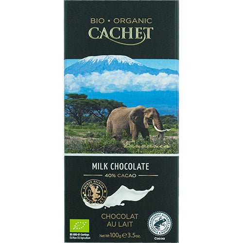 ΒΙΟΛΟΓΙΚΗ ΣΟΚΟΛΑΤΑ ΓΑΛΑΚΤΟΣ CACHET 100ΓΡ ΒΙΟ