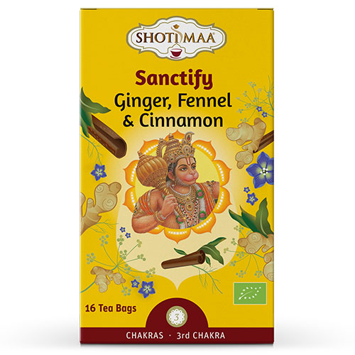 ΒΙΟΛΟΓΙΚΟ ΤΣΑΪ CHAKRAS “SANCTIFY” SHOTI MAA ΒΙΟ 16 ΦΑΚ 32g