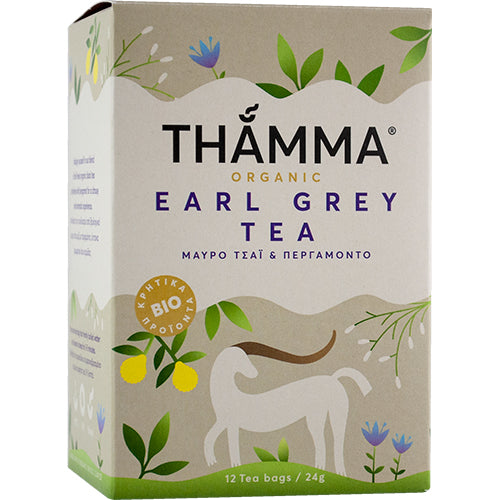 ΒΙΟΛΟΓΙΚΟ ΤΣΑΪ EARL GREY ΦΑΚ THAMMA ΒΙΟ ΦΑΚ. 12x2g
