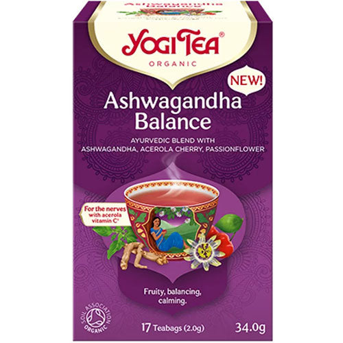 ΒΙΟΛΟΓΙΚΟ YOGI TEA ASHWAGANDHA BALANCE 34GR BIO