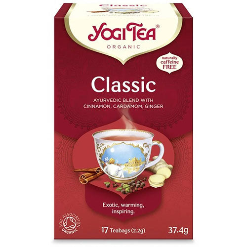 ΒΙΟΛΟΓΙΚΟ YOGI TEA CLASSIC (ΡΟΦΗΜΑ ΚΑΝΕΛΑΣ ΓΙΑ ΖΩΝΤΑΝΙΑ) 37,4ΓΡ BIO