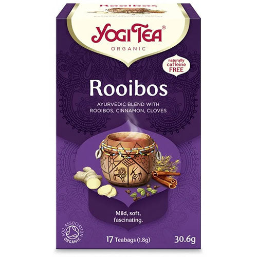 ΒΙΟΛΟΓΙΚΟ YOGI TEA ROOIBOS (ΑΦΡΙΚΑΝΙΚΟ ΡΟΦΗΜΑ ΓΙΑ ΑΝΑΓΕΝΝΗΣΗ) ΒΙΟ 30,60ΓΡ